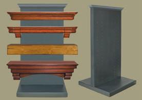 Classic mantel shelf designs Not just for the fireplace! The Lindon No.