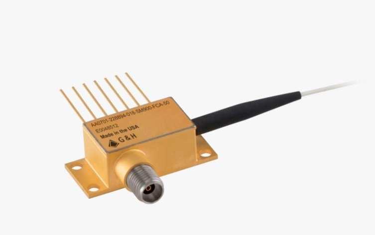 HIGH BANDWIDTH DFB LASERS 7-pin k-package AA71 SERIES The AA71 distributed feedback laser (DFB) is an InGaAsP/InP multi-quantum well laser diode.