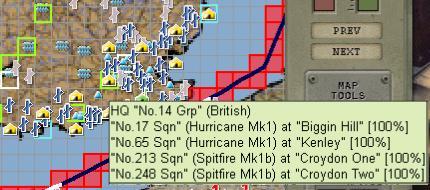 Weather in the campaign will vary a great deal, affecting your ability to see air targets and even to some extent your fuel consumption. Note that you can often climb above bad weather.