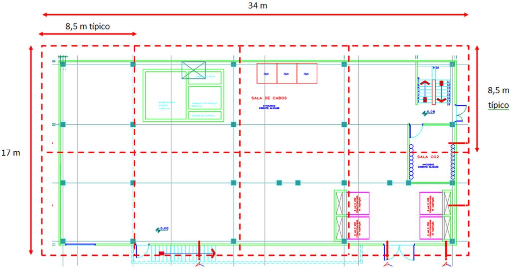 After establishing the general concept, it is possible to start the grounding grid design. A.