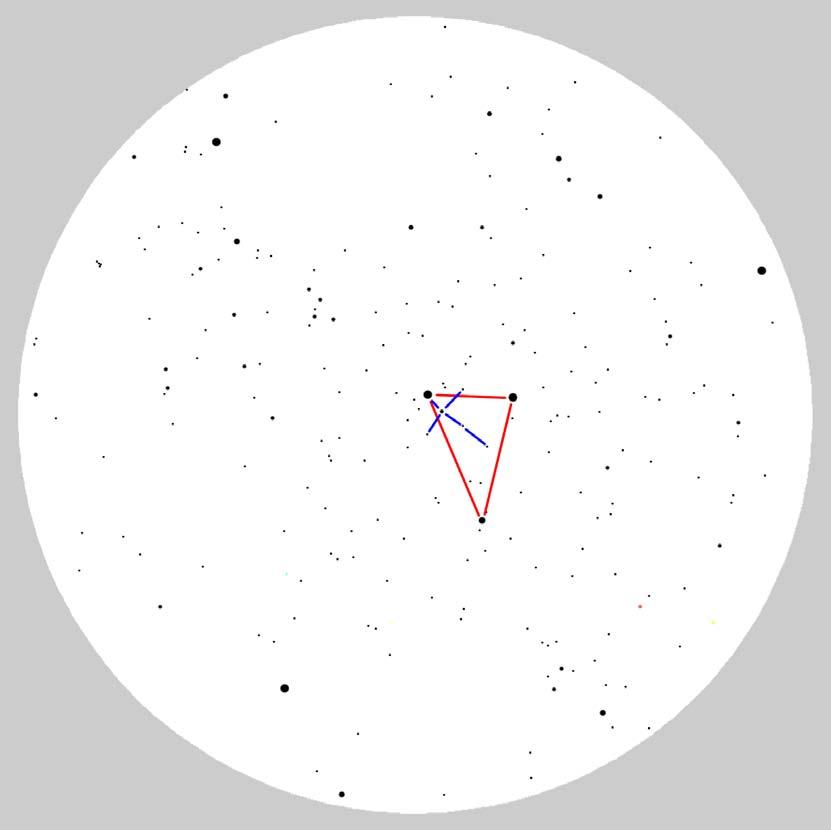 Ghidul de Observare pentru Emisfera Nordica N Vega Mag 1: Nici o stea din cruce nu este vizibila dar poti vedea Vega Deneb Mag 2: Deneb este singura stea vizibila din Crucea Nordului.