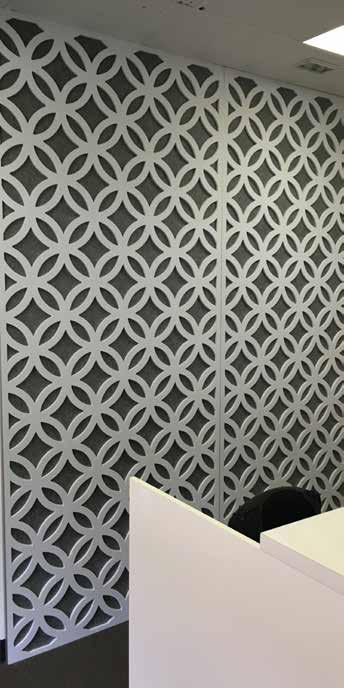 zintra acoustic patterns tm ZINTRA ACOUSTIC PATTERNS SPECIFICATIONS CONTENT ACOUSTIC RATING PANEL SIZE / THICKNESS SURFACE FINISH WEIGHT COLORS