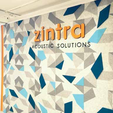 COM for Zintra Acoustic 1/2 Panels and Zintra Acoustic 1/8 Rolls sections In accordance with ASTM-E84, Zintra Acoustic 1/2 Panels and 1/8 Rolls achieve a Class A