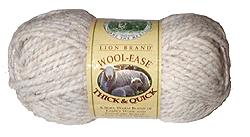 *Wool-Ease Thick & Quick (Article #640) is the super bulky member of the Wool-Ease family. It has the feel, warmth and softness of wool with the easy care of acrylic.