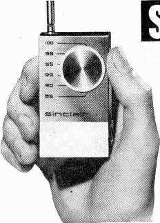 BUILD IT YOURSELF SINCLAIR MICRO FM The Complete kit inc. telescopic aerial, case, earpiece and instructions.