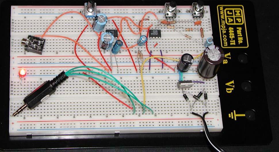 Figure : A well-built amplifier circuit.