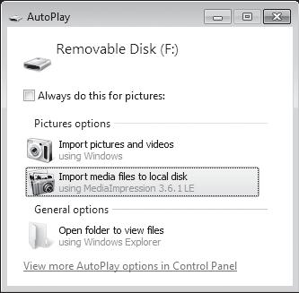Transferring Images Transfer the images captured with the camera to your Windows PC.