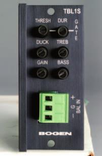 005%, 20 Hz - 20 khz 50k ohms ±10 db @ 100 Hz & 10 khz -10 db to -48 db, Bass,Treble, Ducking,, RCA type 2.6 oz.