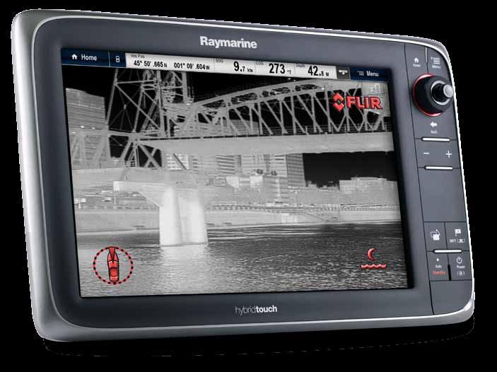 e-series touch screen thermal camera controls, and access