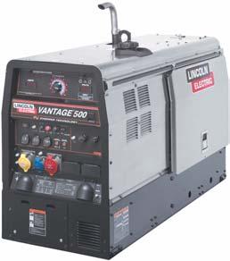 Engine Driven Welders 78 Engine Driven Welders Vantage 400 CE & Vantage 500 CE Compact, multi-process, excellent value The Vantage 400 CE and 500 CE are one of the most compact and powerful
