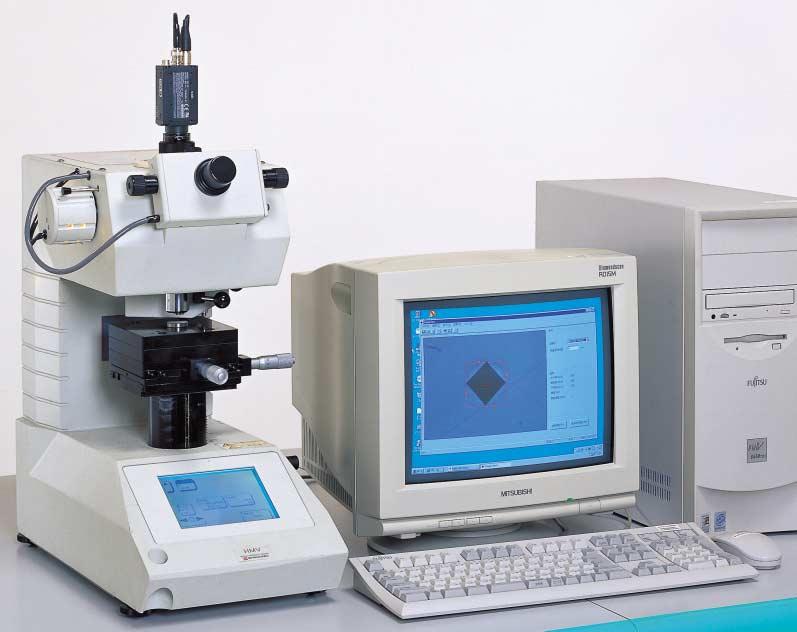 Reading Specifications Automatic reading method Digital image analysis (Vickers, Knoop hardness ) Automatic reading time Approx. 0.