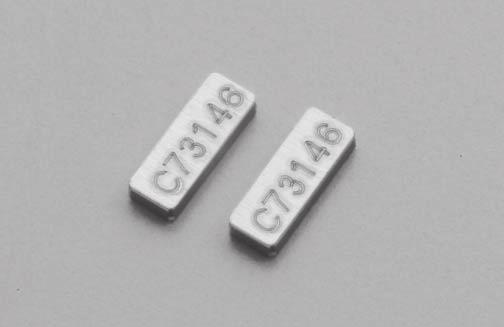TUNING FORK CRYSTAL UNIT (SMD Ceramic Package) CM415 3000pcs/reel FEATURES 7Tuning fork crystal with ceramic packaged type High-density SMD type.