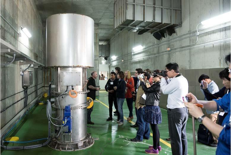 Mutriku wave energy plant and to the BiMEP testing