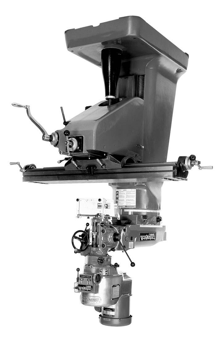 INSTALLATION, OPERATION, MAINTENANCE, AND PARTS LIST SERIES I MILLING MACHINES TP5260