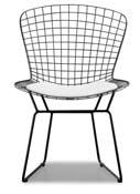5" Chair Cushion - 188000 Chrome (frame) / 188001 Black (frame) / 188003 White
