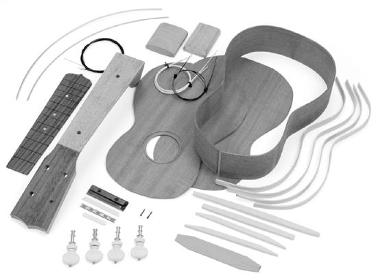 Welcome to ukulele building! Getting started The uke you re about to build is an easy kit; we ve designed it so that you can create a quality ukulele with a minimum of tools.