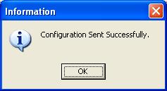 Chapter 2: Configuration Software 2.4 CONFIGURATION DOWNLOAD When connected, click the Save button to send the active configuration to the device.