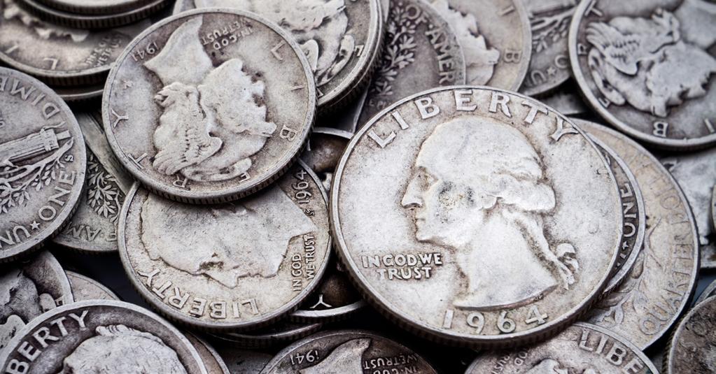 The coins to buy: Pre-1965 U.S. dimes, quarters and half dollars Junk silver is the term for pre-1965 U.S. dimes, quarters and half dollars that are composed of 90 percent silver, but have had a normal circulation experience and are of a low grade.