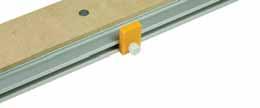 5. ATTACH WORK STOPS Attach a Work Stop (789E) to the edge of the Adjustable & Stationary Tracks.