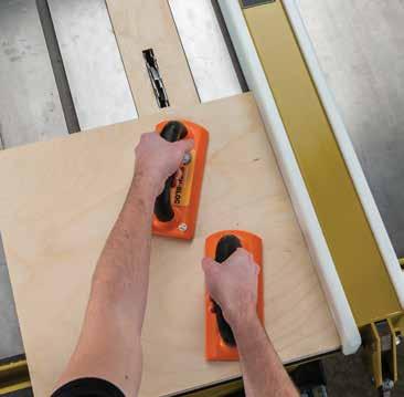 Use a precise measuring device (such as calipers) to determine the actual thickness of the stock that will fit into the dado or groove.