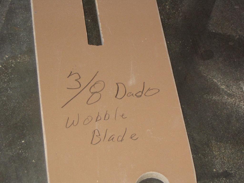 After the plate is leveled with the table surface, it is ready for use. Install the blade you will be using on the saw (Straight or dado).