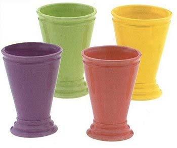 G03 SC5754 Round Spring Ceramic Pots 5-1/4 T x 6 Op. 4 Colors 4.49-8 4.