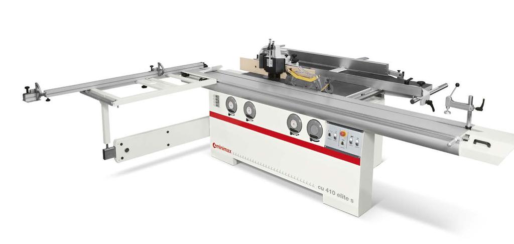 elite s combination machines cu 410 st 5 universal combination machine saw-spindle moulder cu 410 elite s st 5 elite s Planer useful working width mm 410 - Total length of surfacing tables mm 2200 -