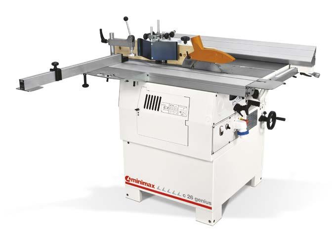 Saw Unit cutting precision Surfacing Planer fully equipped Thicknessing Planer practical and ergonomic Spindle Moulder flexibility Shaping Fence safety first Mortiser