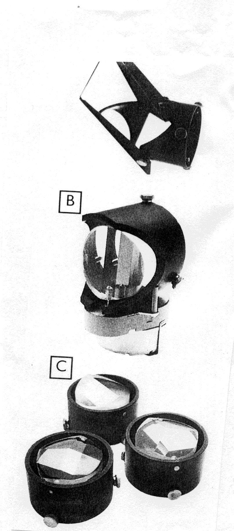 Flop Prism Rotator produces a revolving and tumbling triple image Panoramic Rotator motorised
