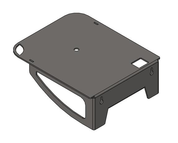Shelf The CS 7600 can be optionally mounted on the
