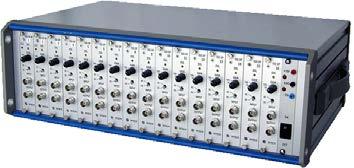 Customer-specific versions can be provided in many ways for the number of cards and needed power supplies. A wide-range power supply is available for mobile applications. Supply voltage 110.