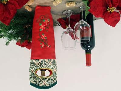 wrapping when gifting a bottle of wine, or use it yourself to carry bottles to parties or dinner.