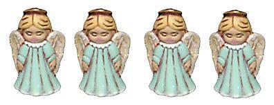 50 (set) Two Frog Angels