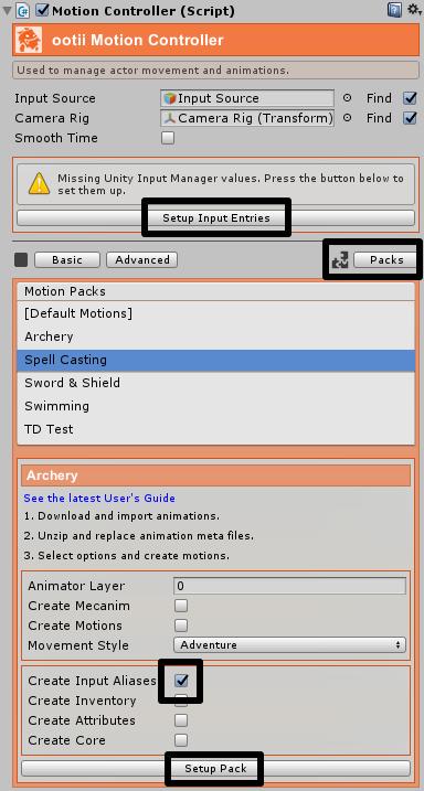 Demo Quick Start This quick start is simply to get the demo up and running in a self-contained project. 1. Start a new Unity 5.5.0f3 or higher Project. 2.