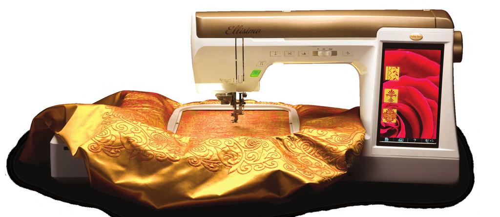 Ellisimo there s more for your Ellisimo... Embroidery & Sewing Upgrade Take your inspiration further with features that make sewing and embroidery projects on the Ellisimo easier.