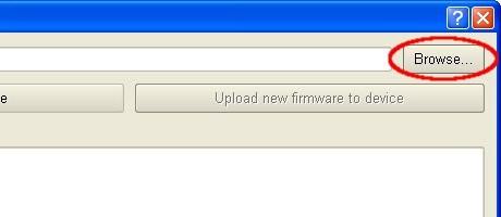 7.9. Firmware update Firmware update is done via Ethernet, in order to update the firmware, the IP address