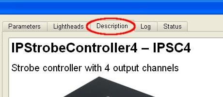 7.10. Other features 7.10.1. Description Go to Description tab