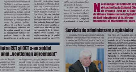 În urma colaborării iniţiate între Media Consulta International şi E ON România, compania furnizoare de