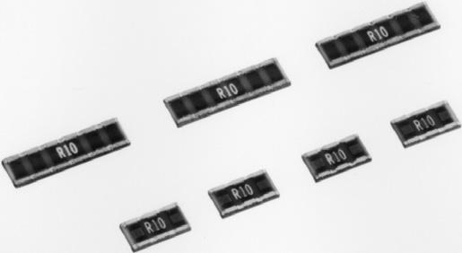 SECIFICAIONS NE R series, R series low resistance value chip resistors with long-side electrodes for high-precision current detection.