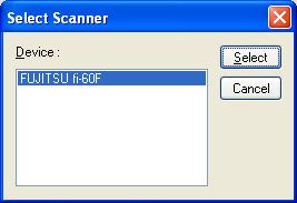 The following describes the procedure with examples of ScandAll PRO Lite for ordinary scanning by using this driver software. Using the TWAIN Scanner Driver for scanning 1) Startup the application.