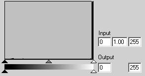TONE CURVES/HISTOGRAM Correcting the Histogram The input slide bar has the Input shadow slider, Input gamma slider and Input Highlight slider.