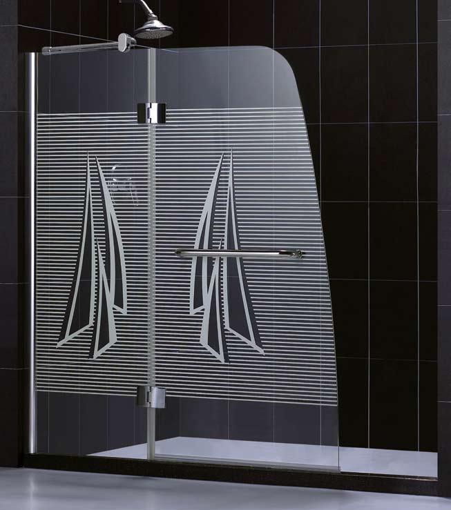 18 SHOWER DOORS DreamLine frameless hinged door and sliding shower door collections offer flawless function and elegance.