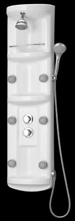 body sprays Multifunction 4 hand shower Integrated tub filler