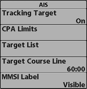 As target information is received, the information is displayed in the Chart Views. In Bird s Eye View, only the target position is displayed. Vessel Icons identify the type of target.