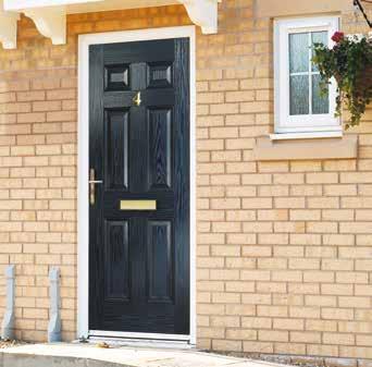 EREWASH SG08 A + U=1.0 W/m 2 K The Erewash in Blue The Erewash is a traditional six panelled door suited to most homes.