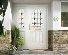 Side panels The composite door set range has four side panel designs to compliment your chosen door and are available in all 11 door colours.