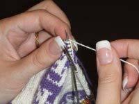 How to do FESTIVE KNITTING ( ):. Examine your pattern line carefully.