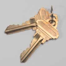 Key Blanks Made of solid brass Keys bow design is same as originals Meet OEM specifications Arrow KB5AWPB-50 KB6AWPB-50 Corbin 60 KB5CBPB-50 KB6CBPB-50 Corbin L4 KB5CL4PB-50
