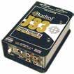 99 RADIAL ENGINEERING JX44 AIR CONTROL GUITAR SIGNAL MANAGER Designed for demanding professional concert stages where wireless guitar systems, acoustics, effects and multiple amplifiers are used