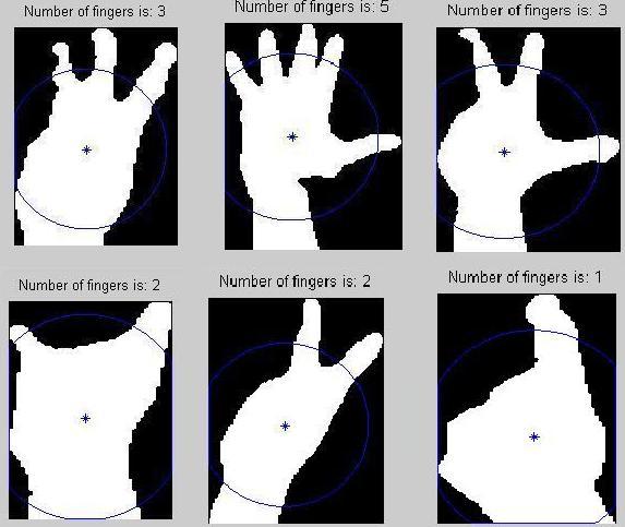 Here we can see an example of correct finger count: Figure 21: Counted